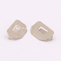 metal pressing battery holder parts for security system